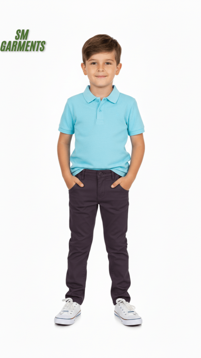 GUESS Boys Slim Fit Stretch Chino Pants - Deep Plum - Smgarment's