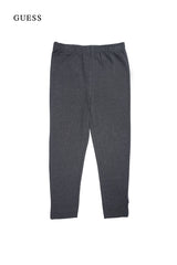 GUESS GIRLS PLAIN DARK GREY LEGGINGS - Smgarment's