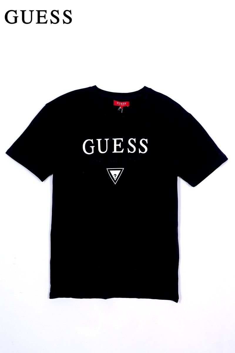 GUESS LOS ANGELES FRONT PRINTED LOGO T - SHIRT - Smgarment's
