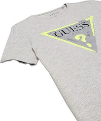 GUESS MEN'S NECK SMALL SLEEVE SPRAYER T - SHIRT - SMgarment's