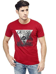 GUESS Printed Logo Front T-Shirt - Smgarment's