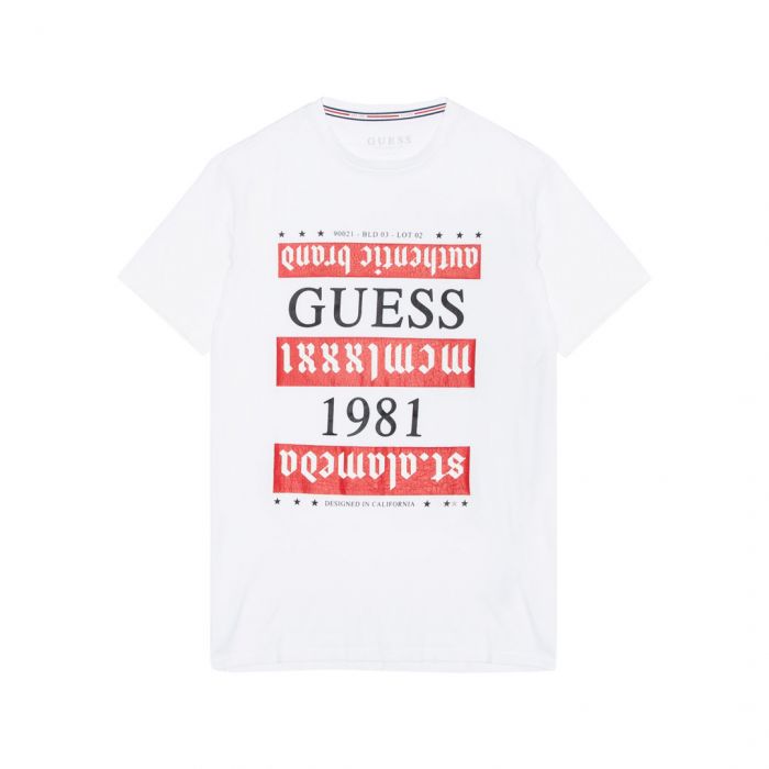 Guess T - SHIRT GOTHIC FLAG GUESS - Smgarment's