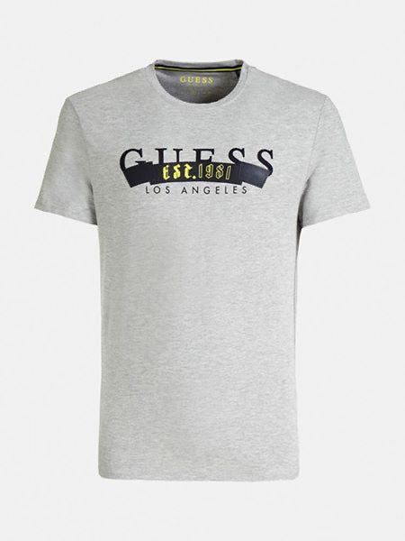 GUESS T - SHIRT WITH 4G LOGO FRONT - Smgarment's
