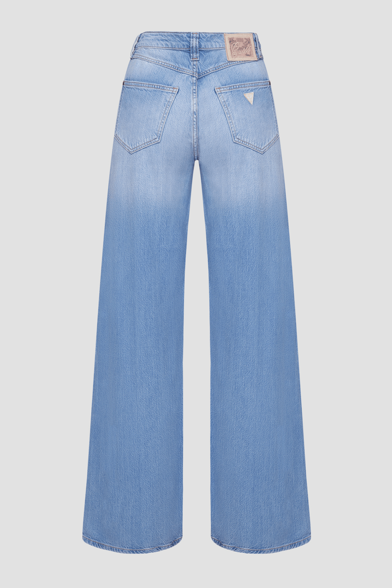Guess Women's Blue Wide Leg Jeans - Smgarment's