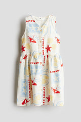 H & M ALL OWER PRINTED COTTON VEST TOP - Smgarment's