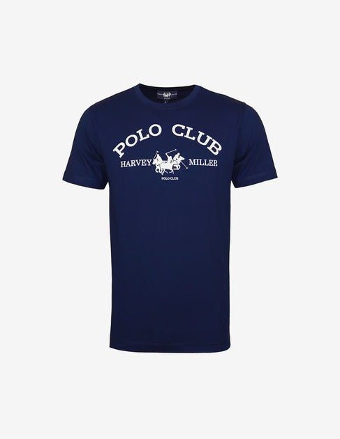 HARVEY MILLER POLO CLUB Front Logo T-Shirt - Smgarment's