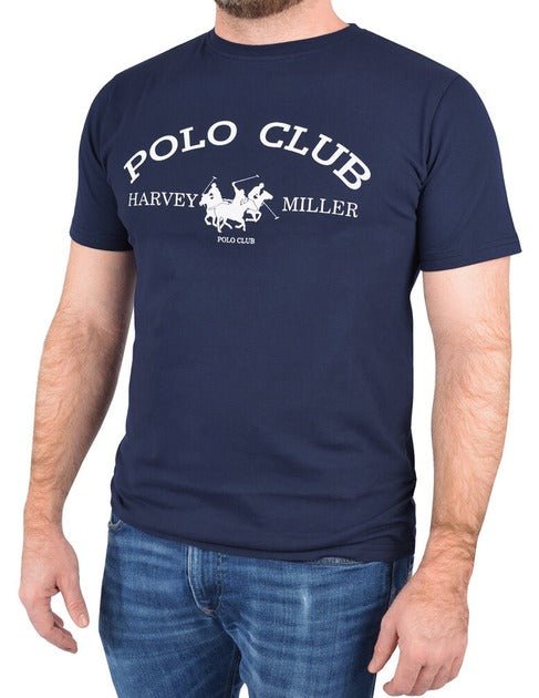 HARVEY MILLER POLO CLUB Front Logo T-Shirt - Smgarment's