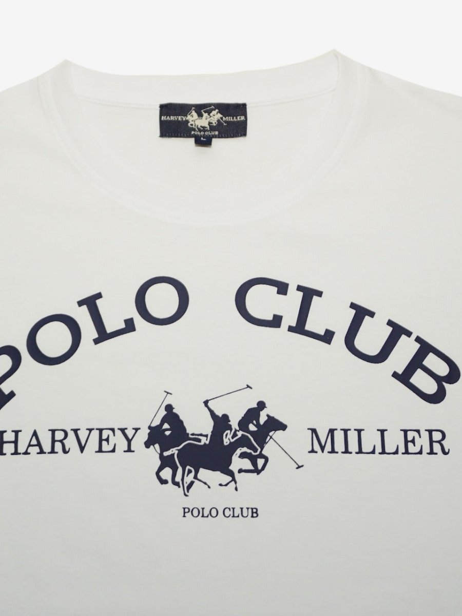 HARVEY MILLER POLO CLUB Front Logo T-Shirt - Smgarment's