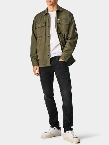 Hatch Slim Fit Cotton Jeans - Smgarment's