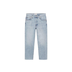 Havana Straight High - Waist Cropped Jeans - SMgarment's