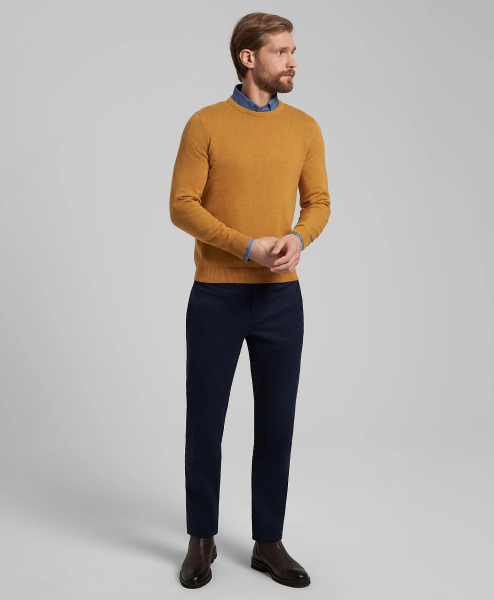 HENDERSON 100% Cotton Smooth Knit Pullover - Smgarment's