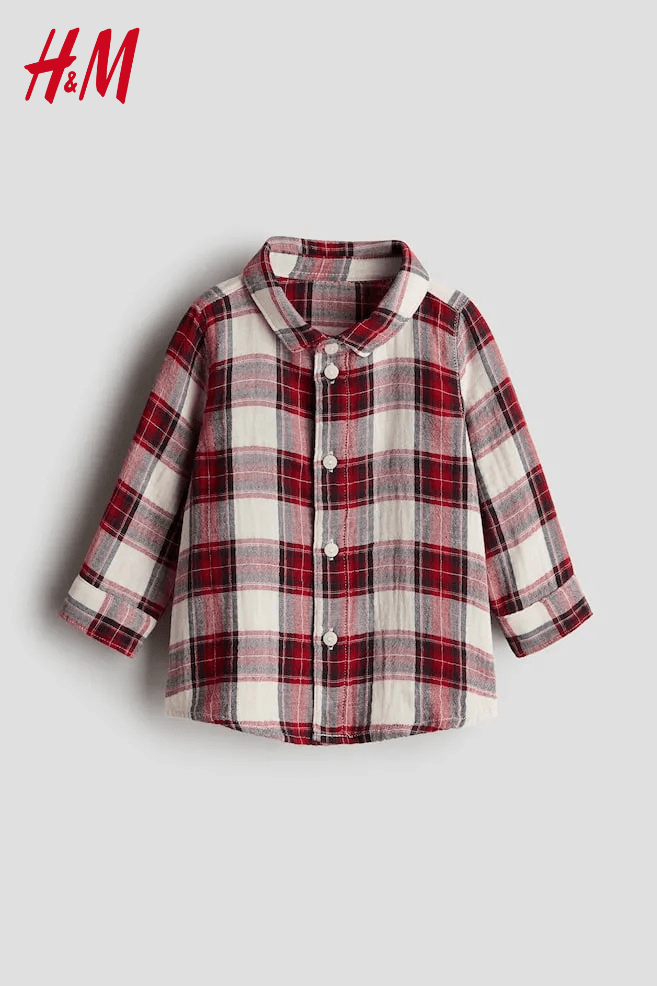 H&M Cotton Muslin Shirt - Smgarment's