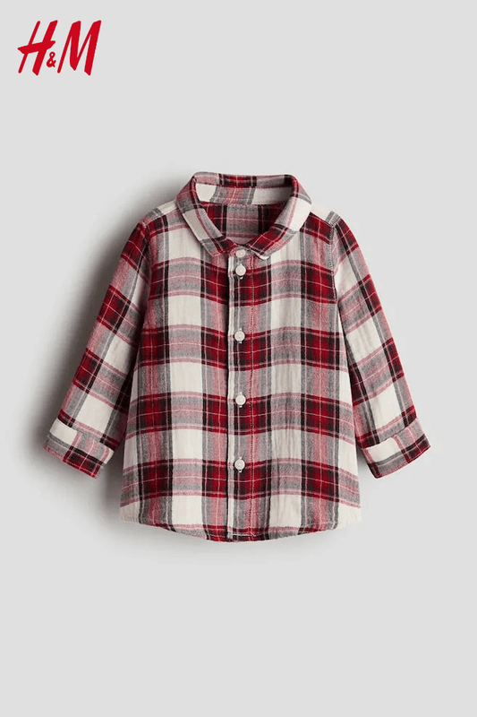 H&M Cotton Muslin Shirt - Smgarment's