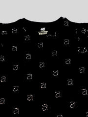 H&M girls black t-shirt - SMgarment's