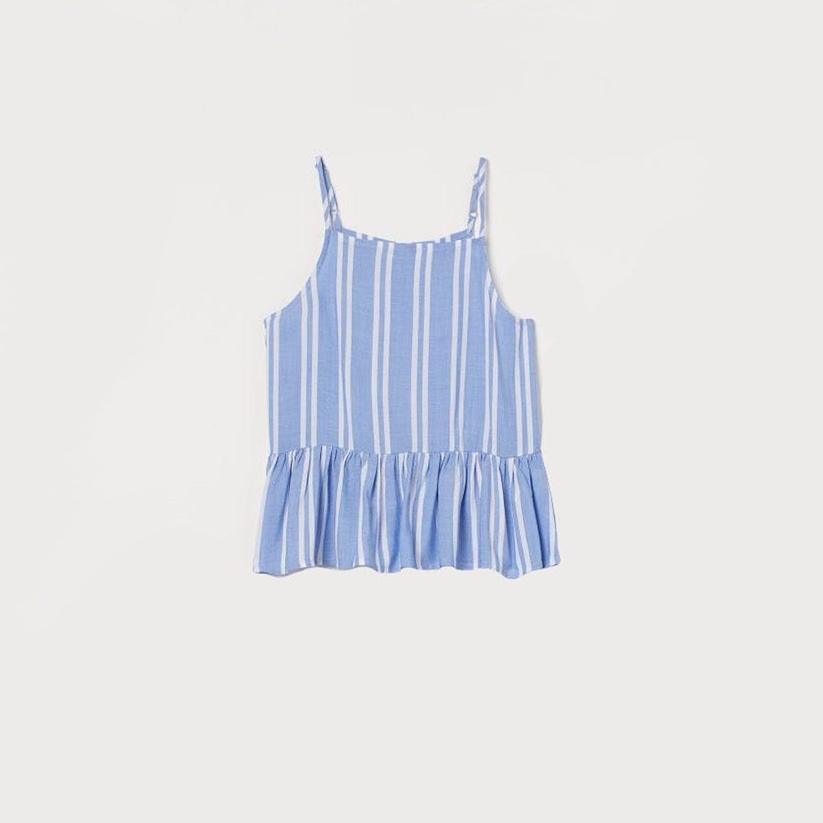 H&M Girls Blue/White Stripes Patterned Playsuit - Smgarment's
