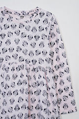 H&M GIRLS CARTOONIC CHARACTER PRINTED DRESS - Smgarment's