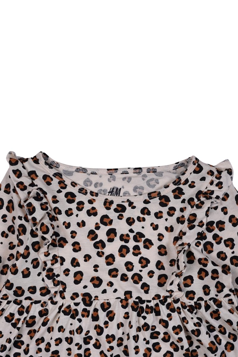 H&M GIRLS CHEETAH PRINTED DRESS - Smgarment's