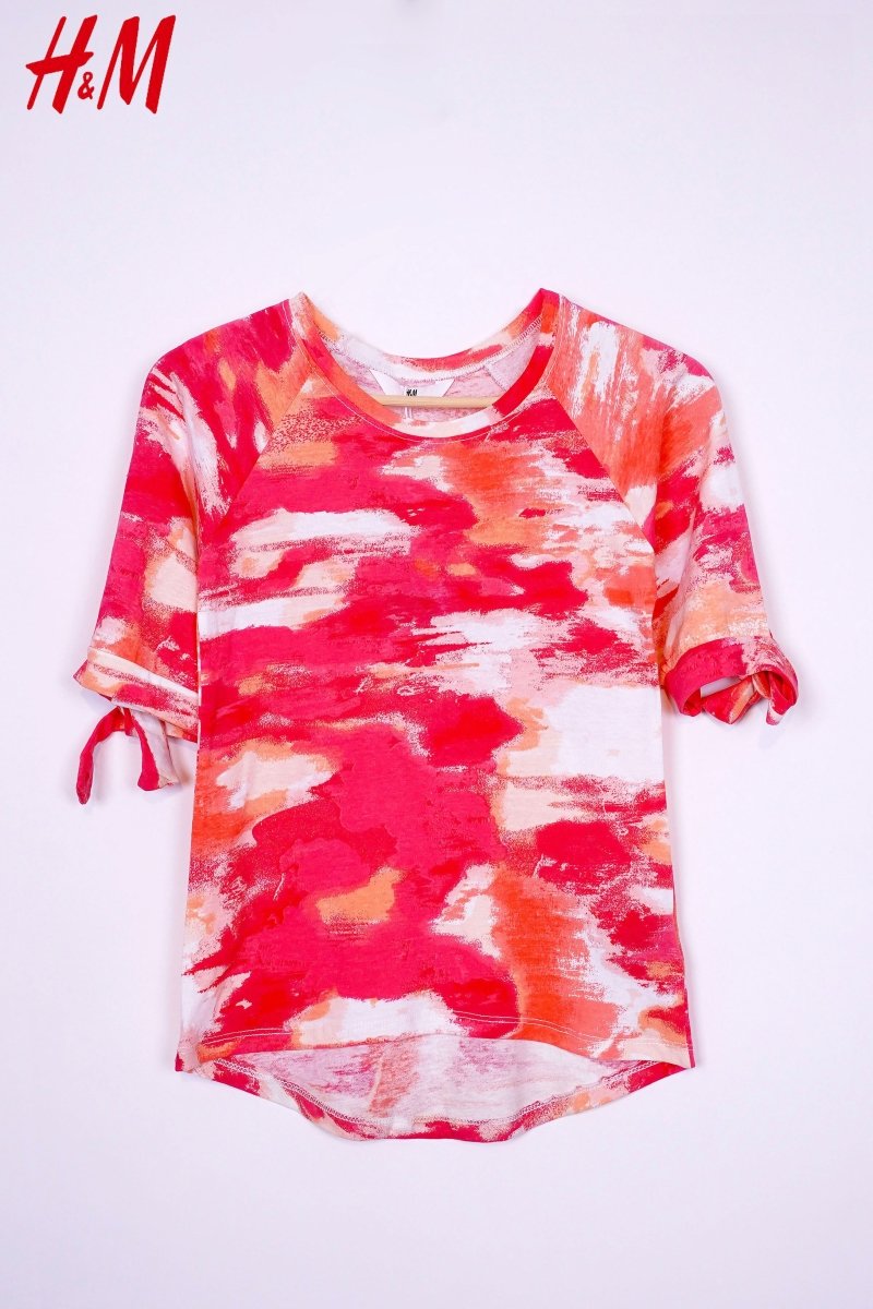 H&M GIRLS COTTON T - SHIRT - Smgarment's