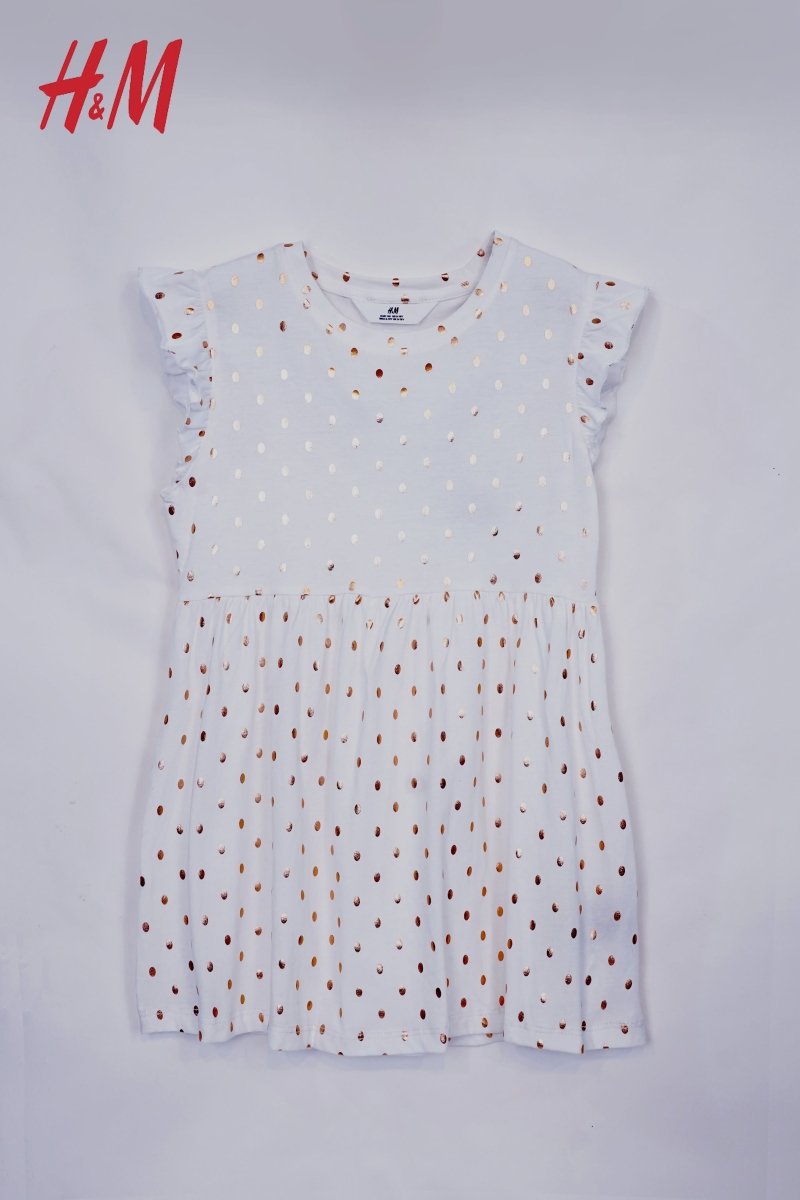H&M GIRLS DOTED DRESS - Smgarment's