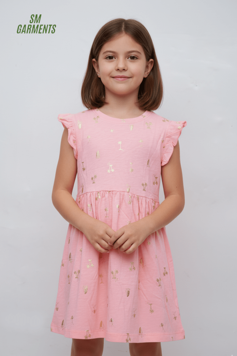 H&M GIRLS FLORAL PRINTED DRESS - Smgarment's