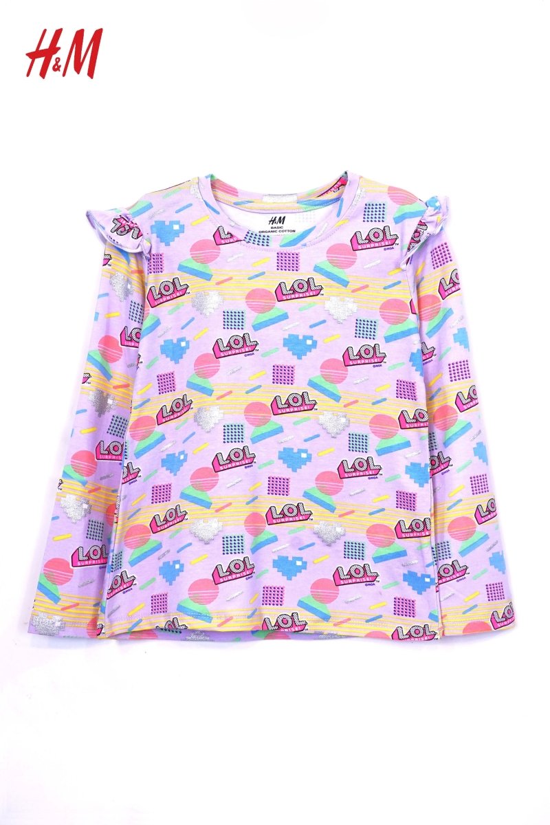H&M girls graphic t-shirt - Smgarment's