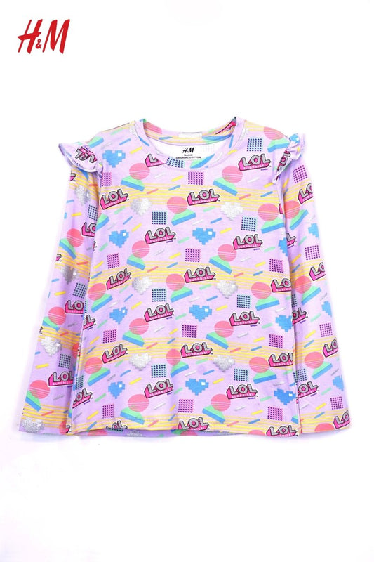 H&M girls graphic t-shirt - Smgarment's