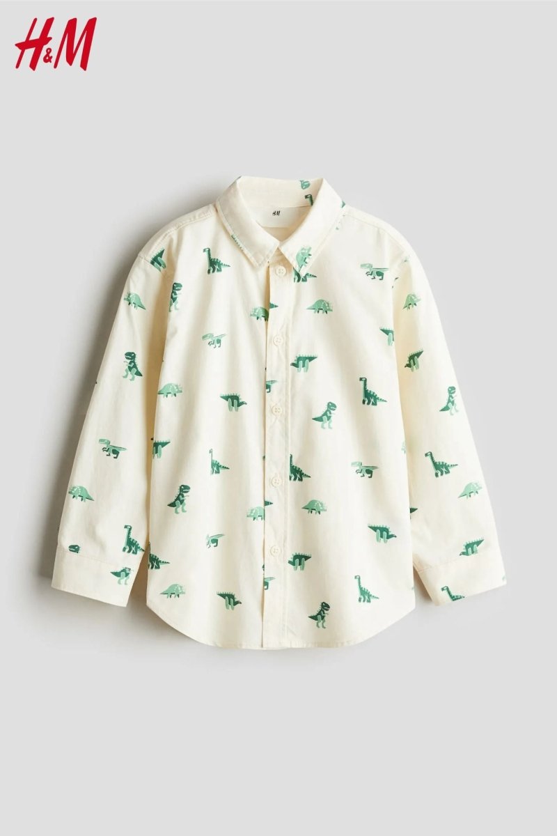 H&M Long Sleeved Cotton Shirt - Smgarment's