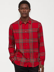 H&M MENS CHECK SHIRT - Smgarment's