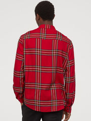 H&M MENS CHECK SHIRT - Smgarment's