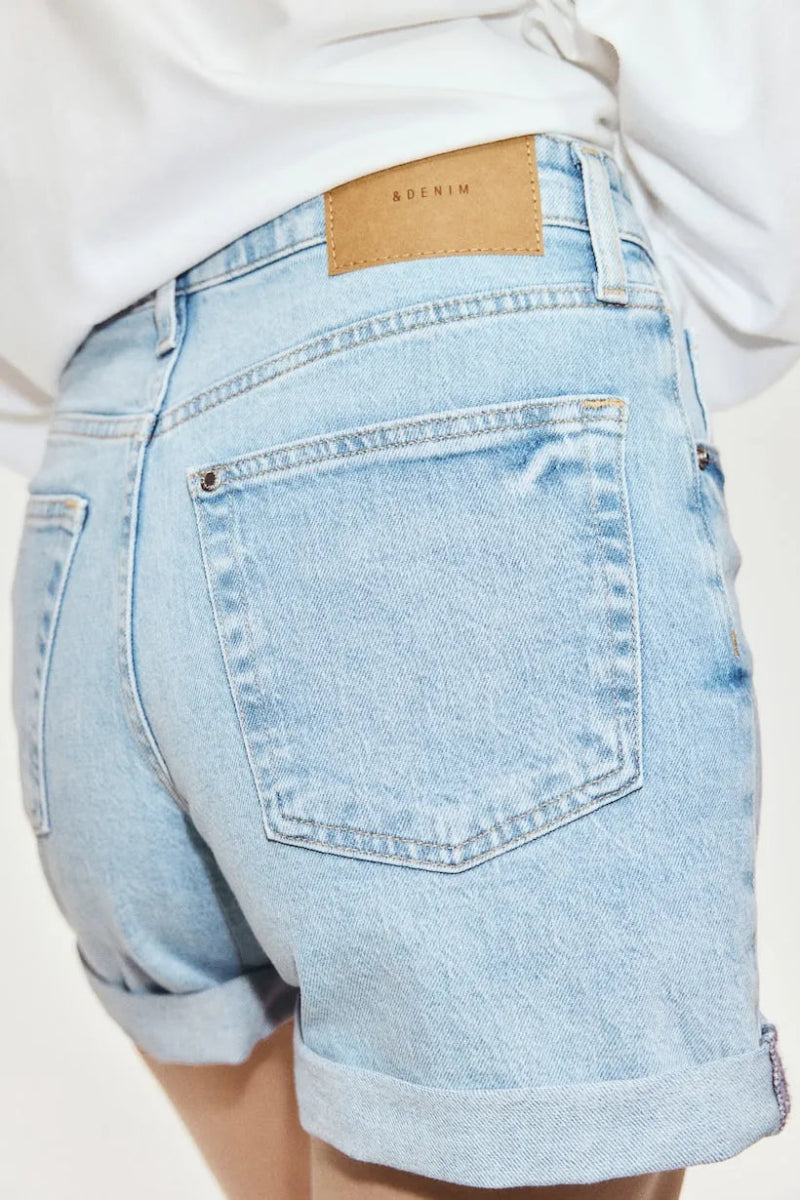 H&M Mom Ultra High Denim shorts - Smgarment's