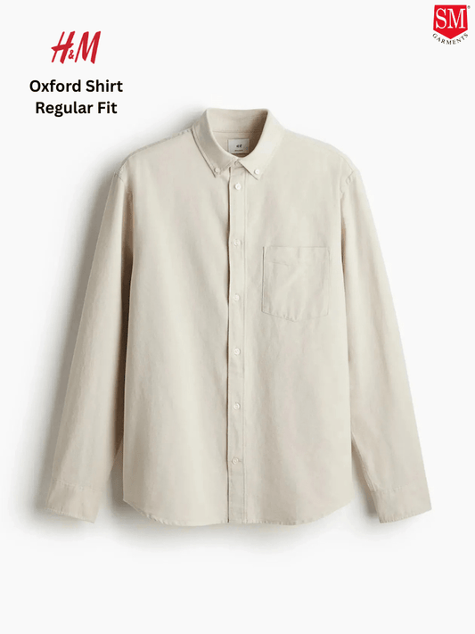 H&M Oxford Shirt Regular Fit - Smgarment's