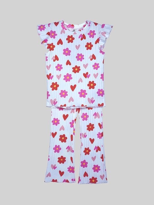 H&M PRINTED COTTON 2 PIECE SUIT - SMgarment's