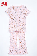 H&M PRINTED COTTON 2 PIECE SUIT - Smgarment's