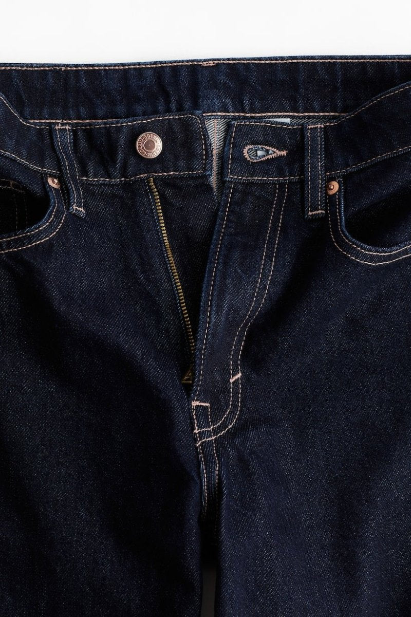 H&M Straight Regular Fit High Waist Jeans - Smgarment's