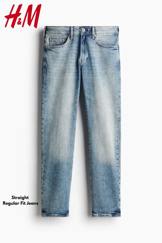 H&M Straight Regular Fit Jeans - Smgarment's