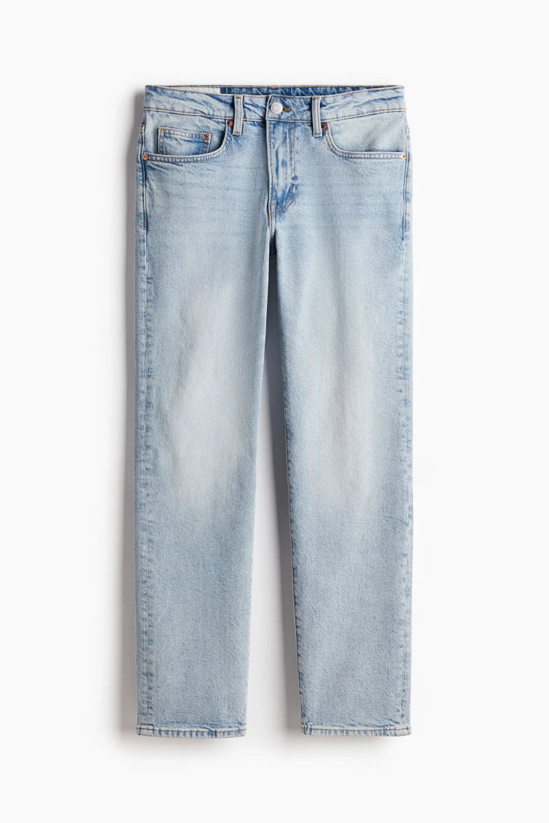H&M Straight Regular Jeans - Smgarment's