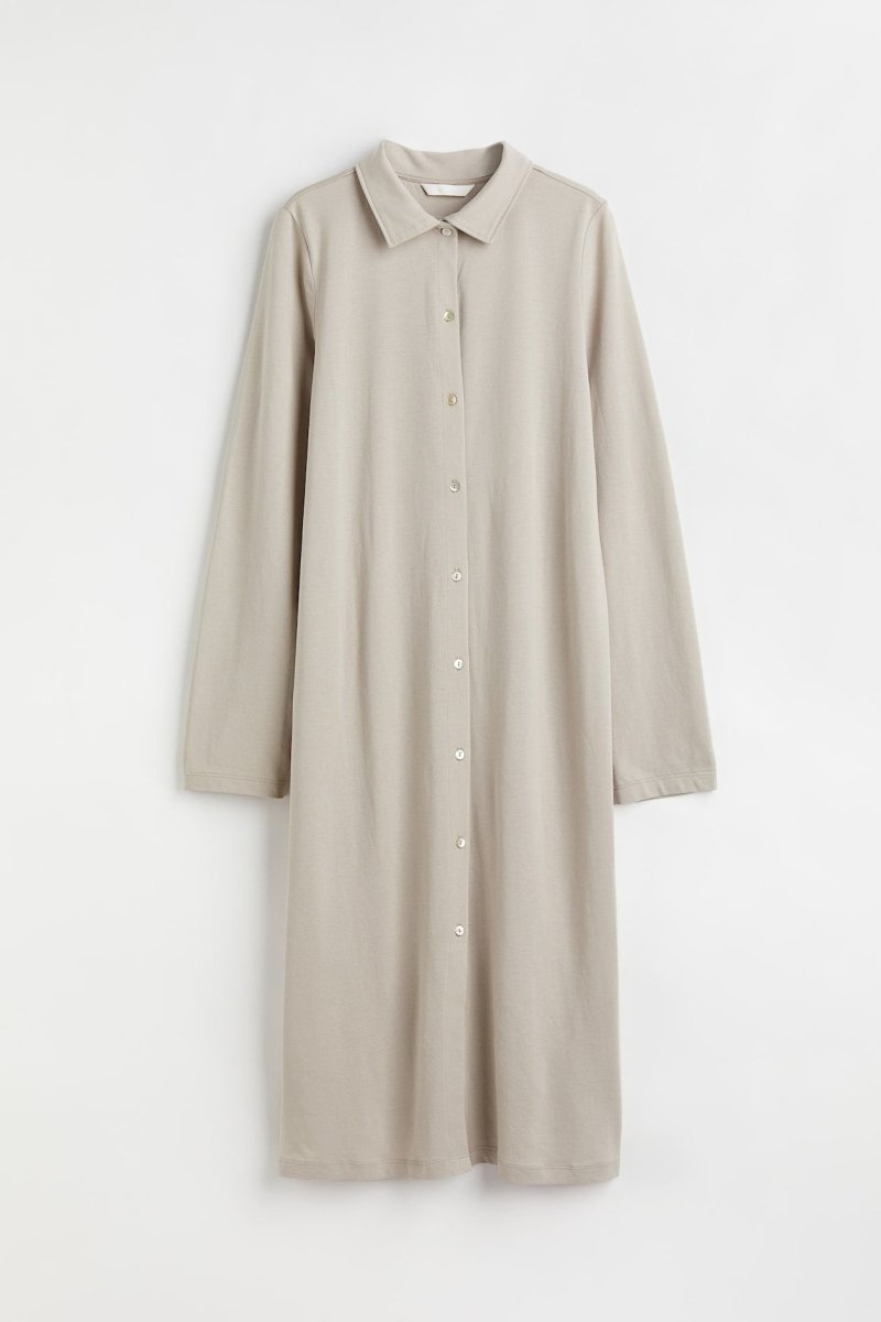 H&M WOMENS Jersey shirt dress - Smgarment's