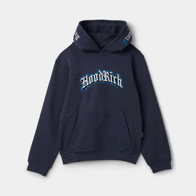 Hoodrich Juniors' Gothic Pullover Hoodie Ombre Blue - Smgarment's