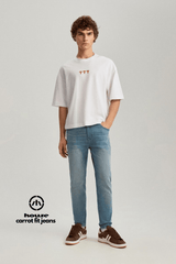 House Brand Carrot Fit Jeans - Smgarment's