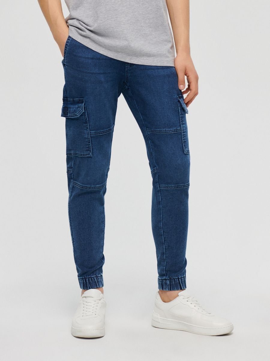 HOUSE BRAND Denim Jogger Cargo - SMgarment's