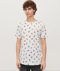 HOUSE BRAND PRINTED T - SHIRT - Smgarment's