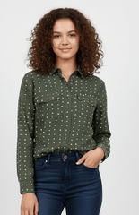 INFLUX PRINTED WOMENS SHIRT/TOP - Smgarment's