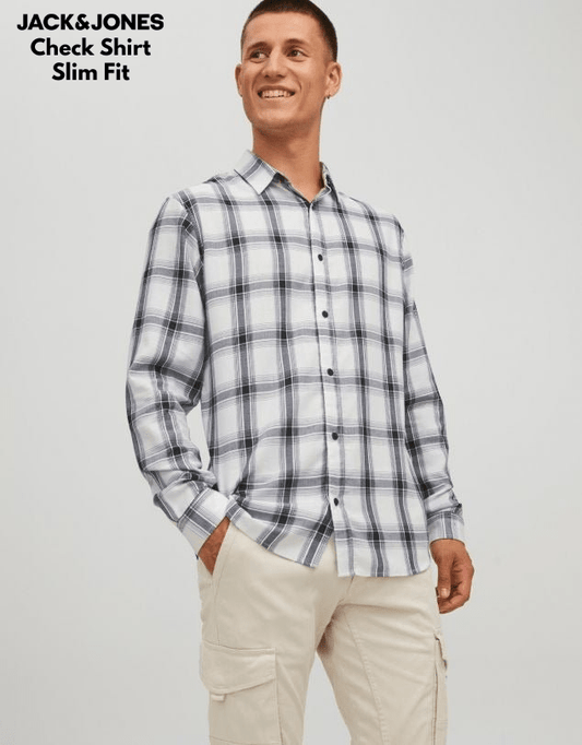 JACK AND JONES JCOORION SHIRT LS SHIRTS - Smgarment's