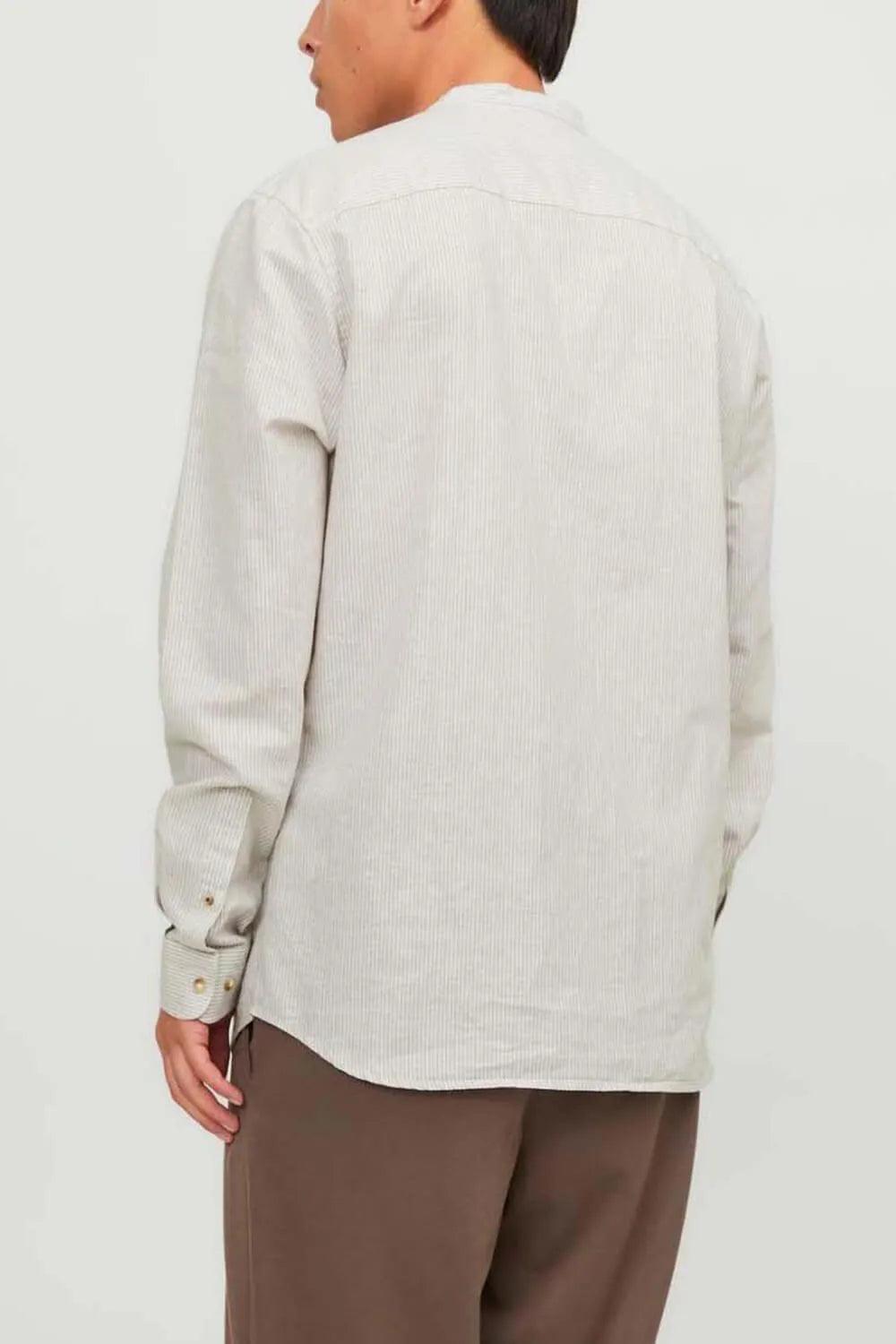 JACK AND JONES Summer Band Linen Blend Shirt - SMgarment's