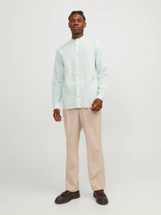JACK AND JONES Summer Cotton/Linen Comfort Fit Shirt - SMgarment's