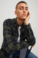 JACK & JONES Checkered Shirt - SMgarment's