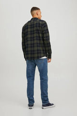 JACK & JONES Checkered Shirt - SMgarment's