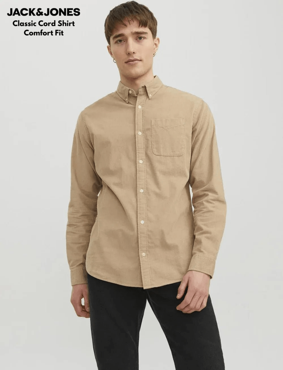 Jack & Jones JJECLASSIC CORD SHIRT - Smgarment's
