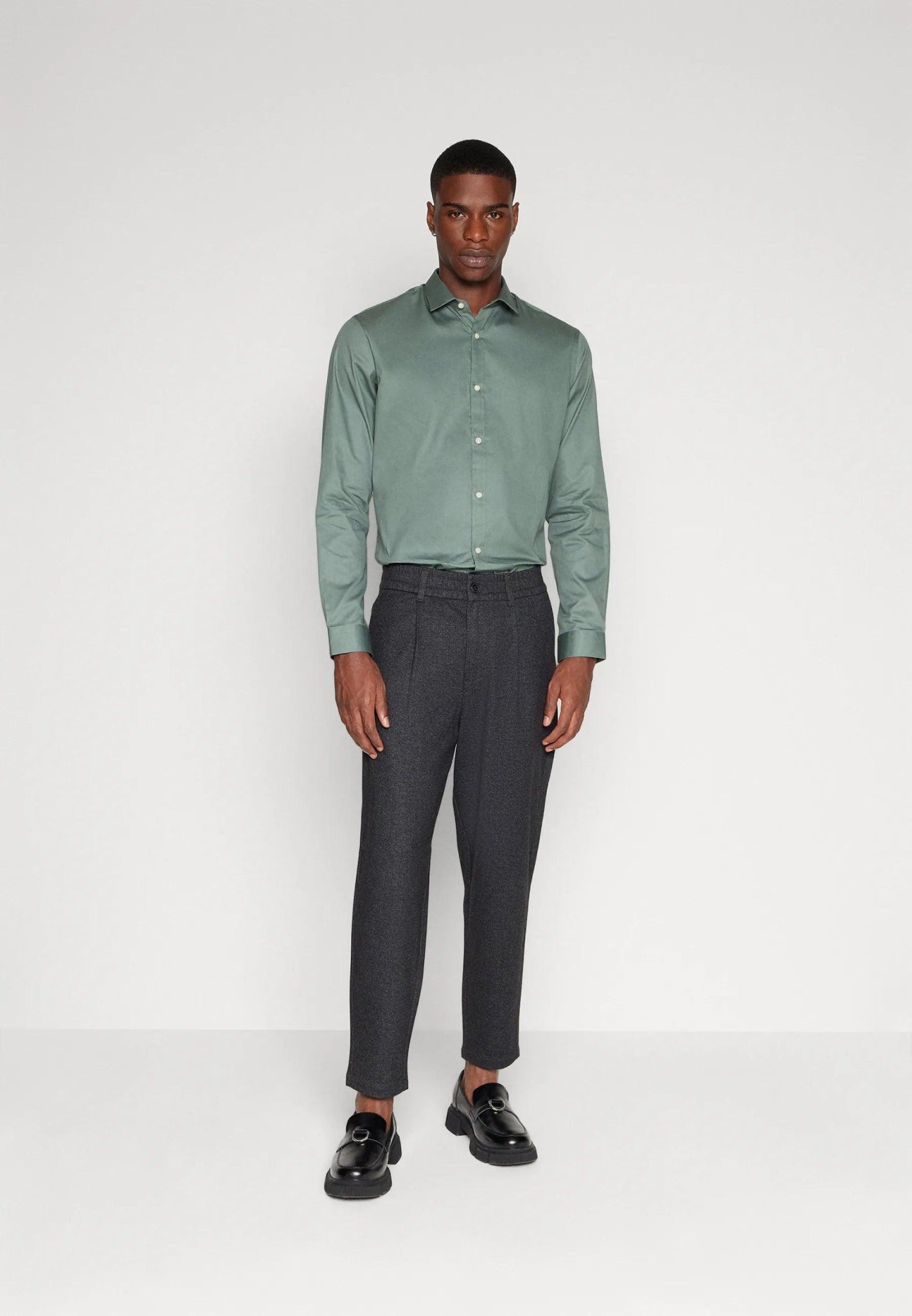 JACK & JONES JPRBLACARDIFF - Formal Shirt - Balsam Green - SMgarment's