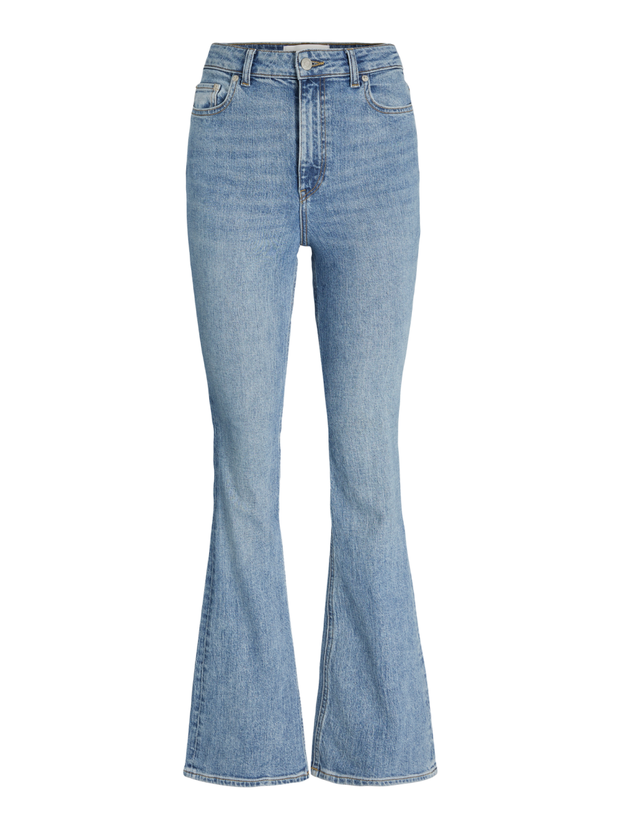 JACK & JONES JXTURIN BOOTCUT HIGH WAIST JEANS RIPPED STYLE - Smgarment's
